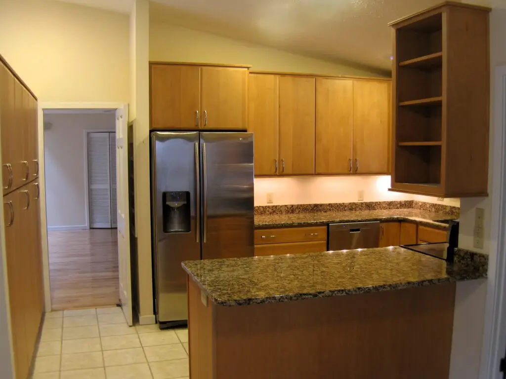 Stunning finished kitchen renovation showing a modern yet timeless design