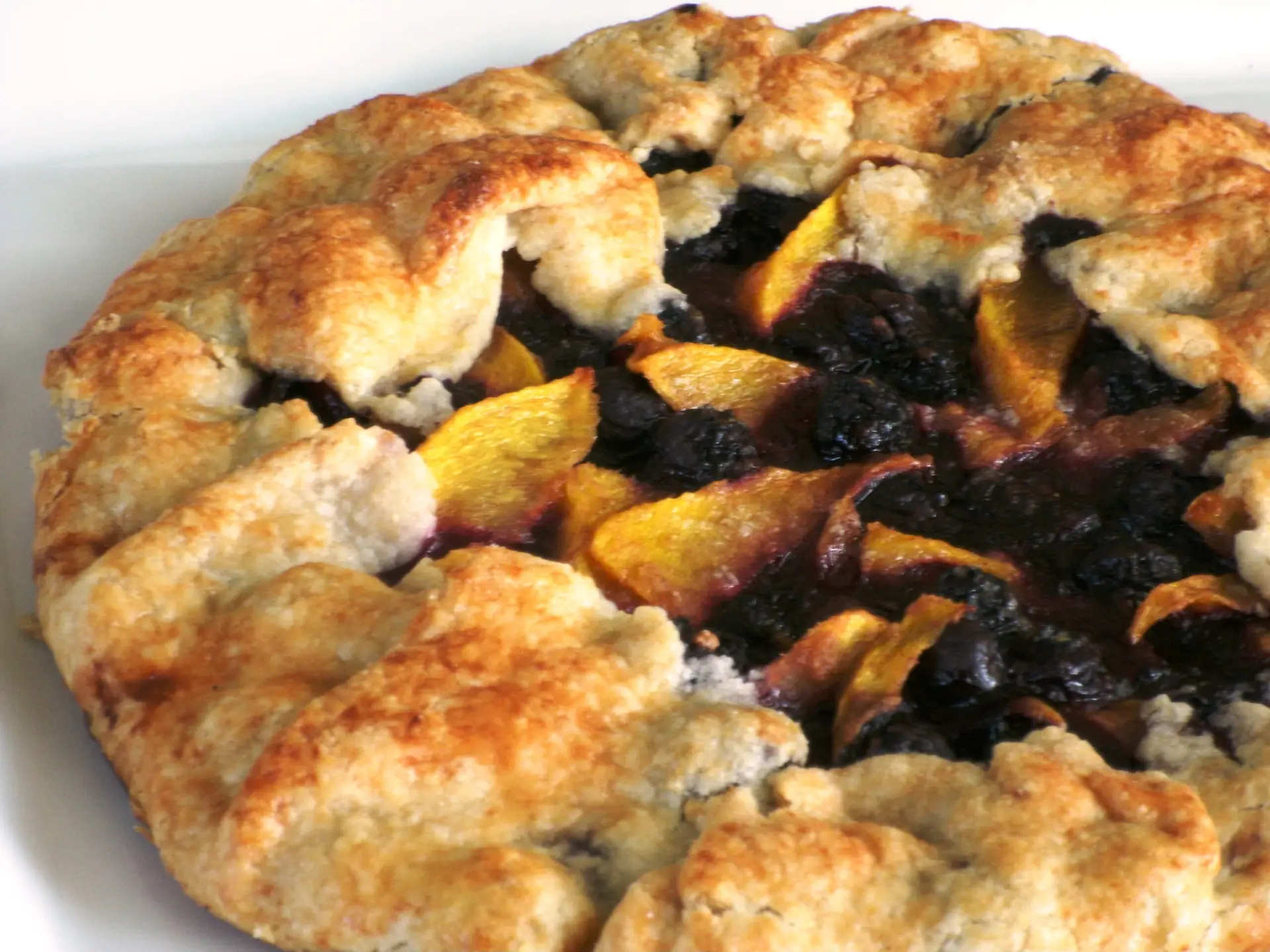 Mango Blueberry Crostada