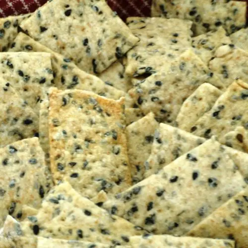Black Sesame Crackers