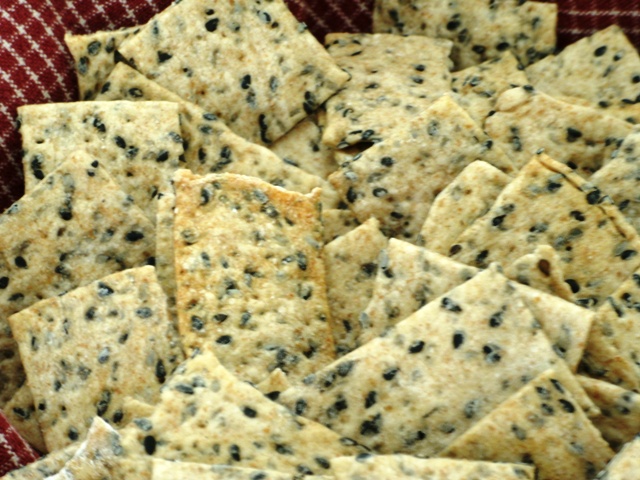 All They’re Cracked Up To Be: Black Sesame Crackers