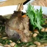braised lamb shank minestra