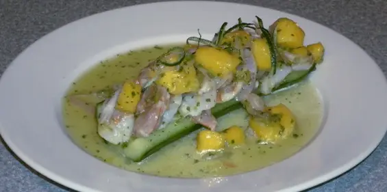 Creative Muscle: Shrimp and Mango Ceviche