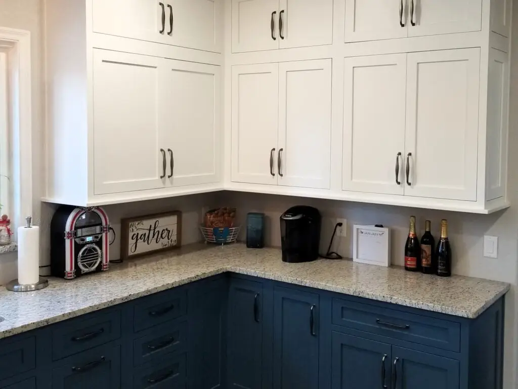 Flush fitting inset cabinetry