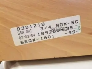 StarMark Cabinetry order number for kitchen restoration