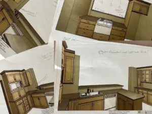 The only original drawings we had to work with