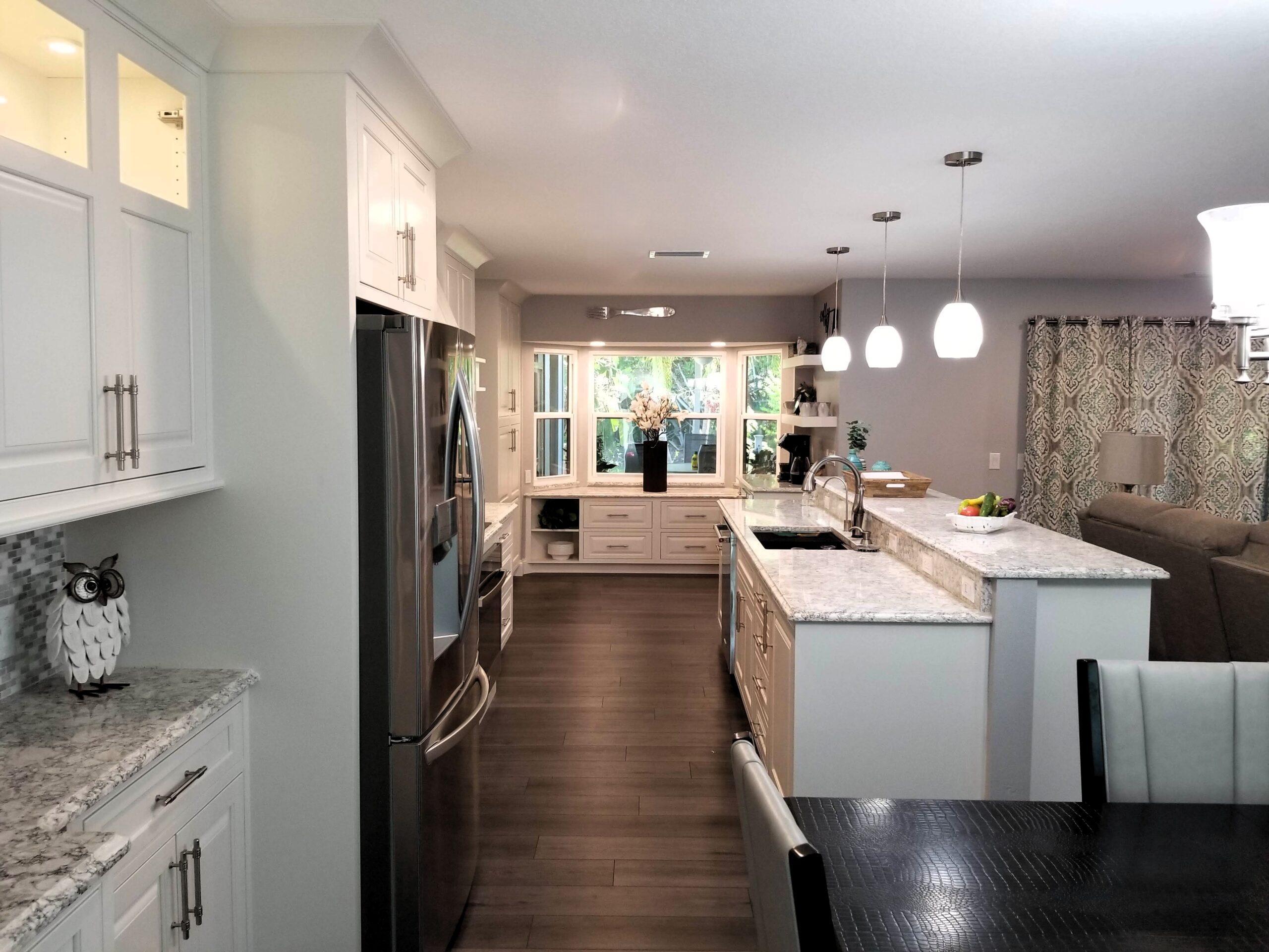 Palmetto great room kitchen remodel